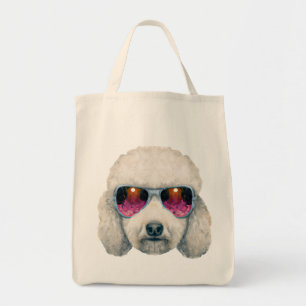 Bolso De Tela Tote Jumbo de cangrejo blanco