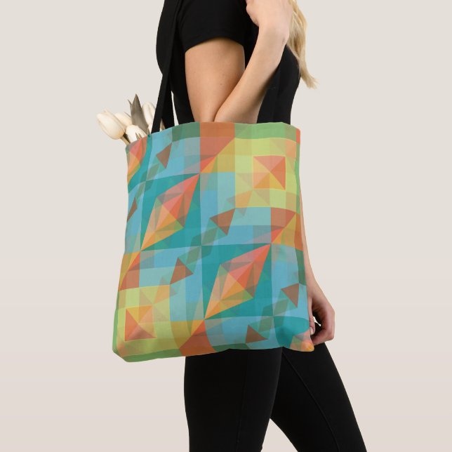 Bolso De Tela Tote Kaleidoscope (Detalle)