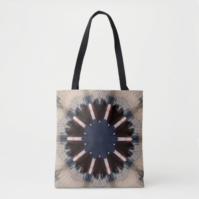 Bolso De Tela Tote Kaleidoscope (Anverso)