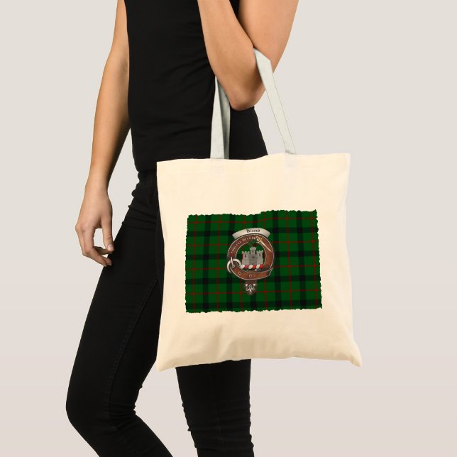 Bolso De Tela Tote Kincaid Clan Badge Tartan (Anverso (producto))