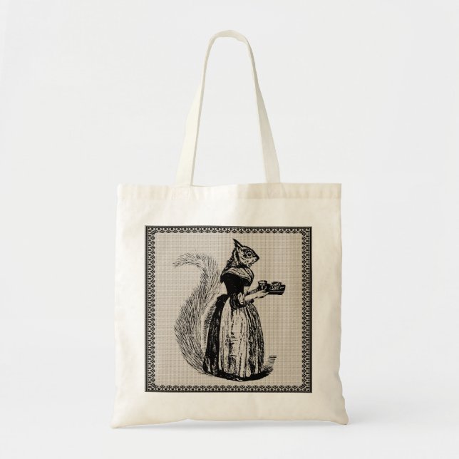 Bolso De Tela Tote La Belle Chocolatiere (Frente)