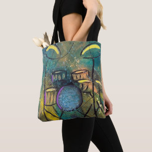 Bolso De Tela Tote La Etapa Está Lista