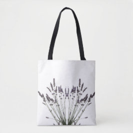 Bolso De Tela Tote Lavander