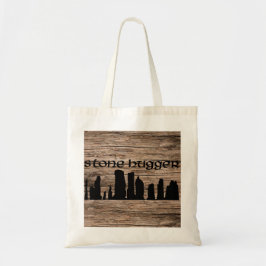 Bolso De Tela Tote "leña" perturbado por Stone Hugger