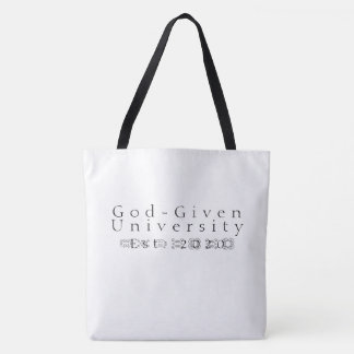 Bolso De Tela Tote Lg Universitario Dado por Dios