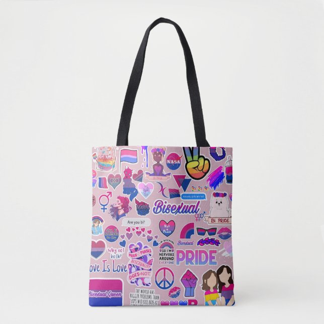 BOLSO DE TELA TOTE LGBTQ (Anverso)