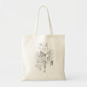Bolso De Tela Tote liado