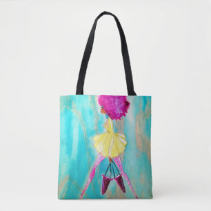Bolso De Tela Tote LIBRA