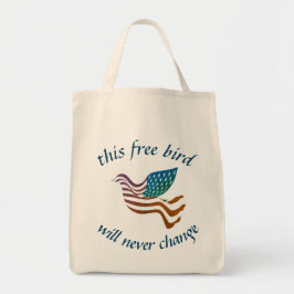 Bolso De Tela Tote libre de aves