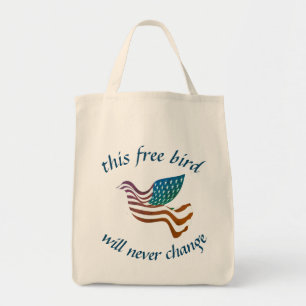 Bolso De Tela Tote libre de aves