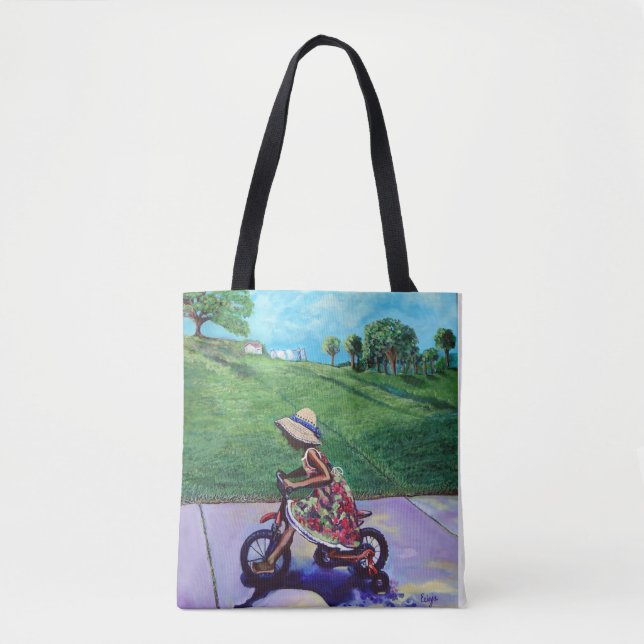 Bolso De Tela Tote lindo de la meta (Anverso)