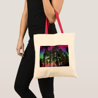 Bolso De Tela Tote lindo del gráfico del árbol