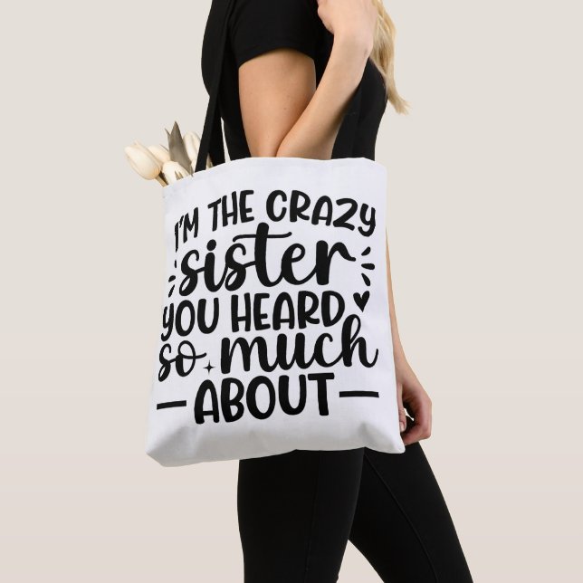 Bolso De Tela Tote loco (Detalle)