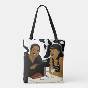 Bolso De Tela Tote Love Jones