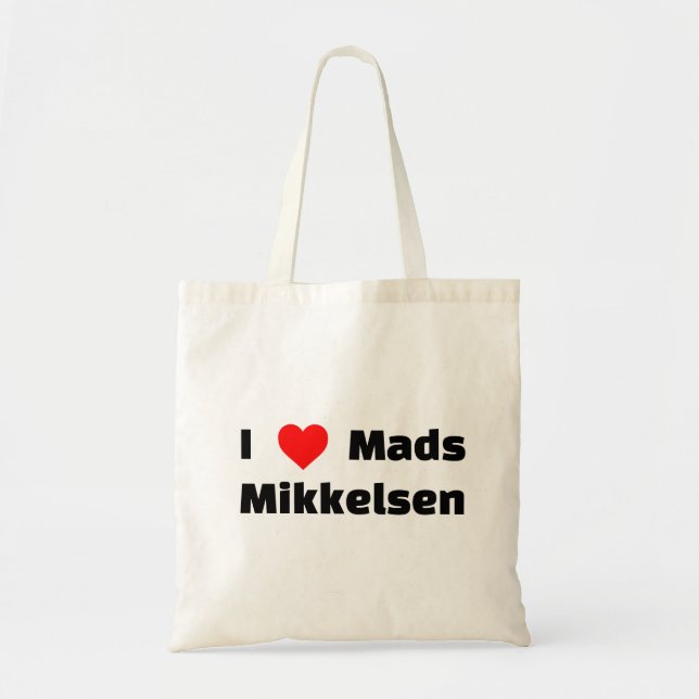 Bolso De Tela Tote Mads Mikkelsen (Frente)