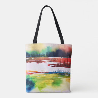 Bolso De Tela Tote Magical Marsh