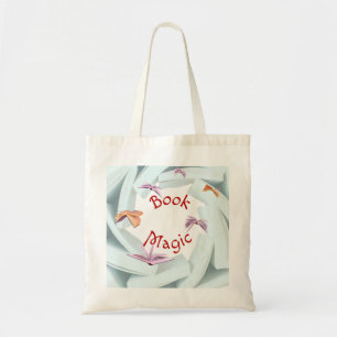 Bolso De Tela Tote Mágico del Libro
