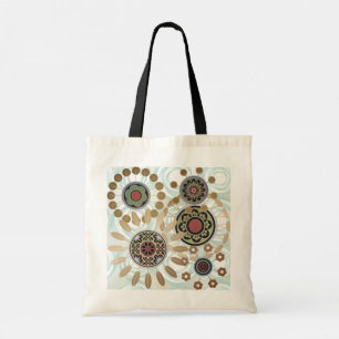 Bolso De Tela Tote Mah Jongg Starburst Dots