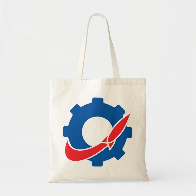Bolso De Tela Tote Makerspace (Frente)