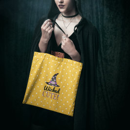 Bolso De Tela Tote malvado de Halloween