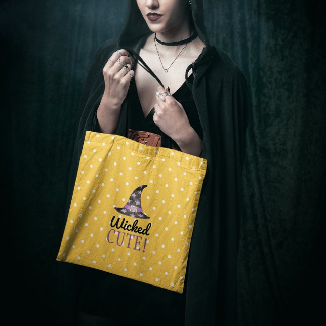 Bolso De Tela Tote malvado de Halloween (Subido por el creador)