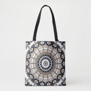 Bolso De Tela Tote Mandala