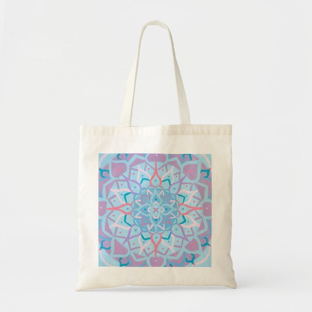 Bolso De Tela Tote Mandala (Frente)