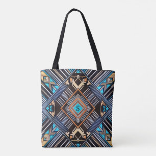 Bolso De Tela Tote Mandala de la Tierra