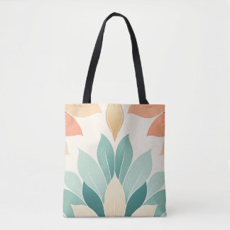 Bolso De Tela Tote Mandala Petals