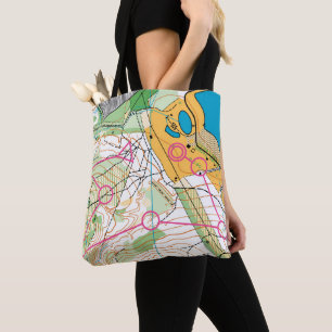 Bolso De Tela Tote - Mapa orientador