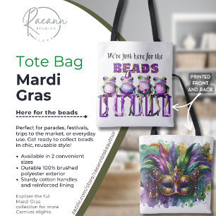 Bolso De Tela Tote Mardi Gras