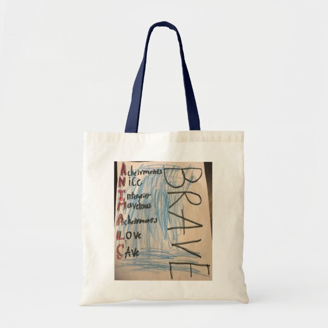 Bolso De Tela Tote máximo (Frente)