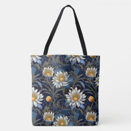 Bolso De Tela Tote Minot Winter Blossom