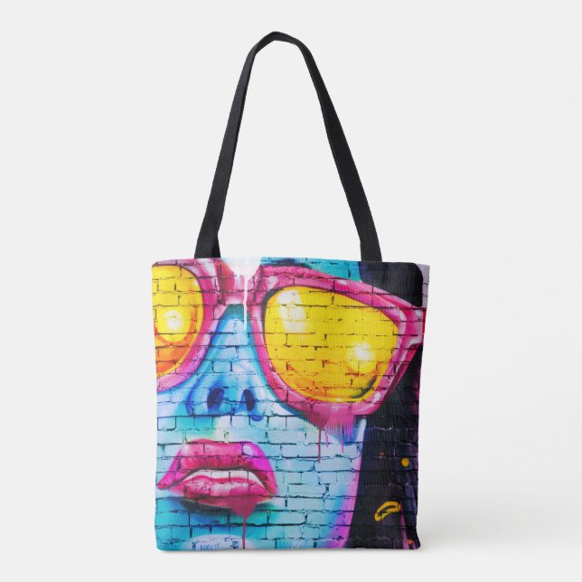 Bolso De Tela Tote moderno y bonito (Reverso)