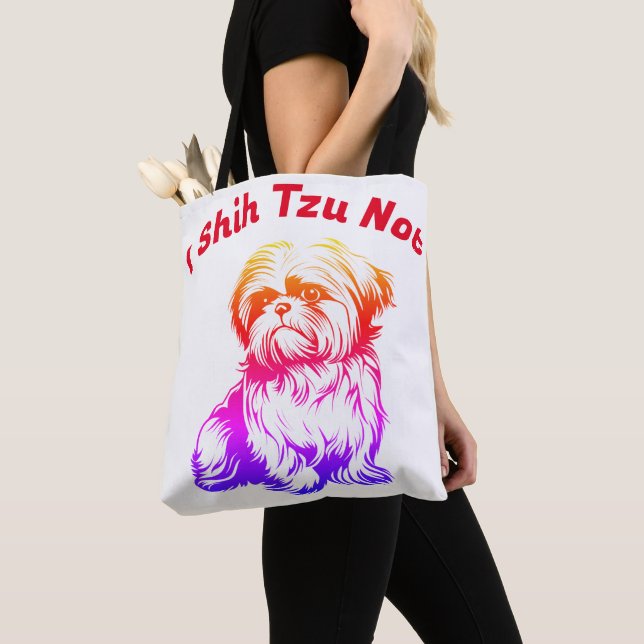 Bolso De Tela Tote mono (Detalle)