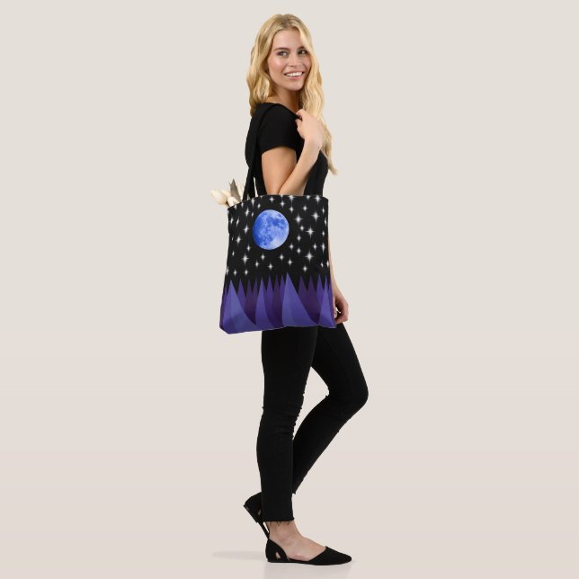 Bolso De Tela Tote Moon Starlight (Puesto)
