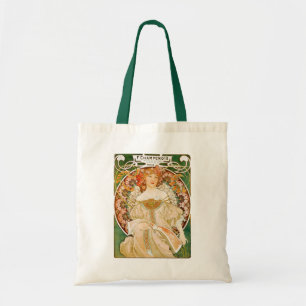 Bolso De Tela Tote: Mucha - Champenois