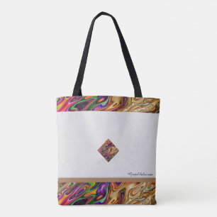 Bolso De Tela Tote Multicolor de las Escrituras del Evangelio