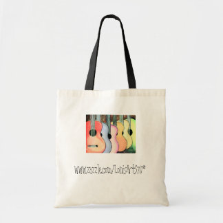 Bolso De Tela Tote multicolor silenciado de las guitarras