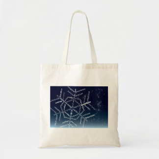 Bolso De Tela Tote Mundial de Copos de Nieve