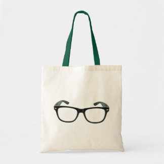 Bolso De Tela Tote Nerdy de los vidrios