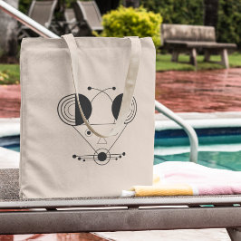 Bolso De Tela Tote Nezumi Zodiac - Edición de Carry inteligente