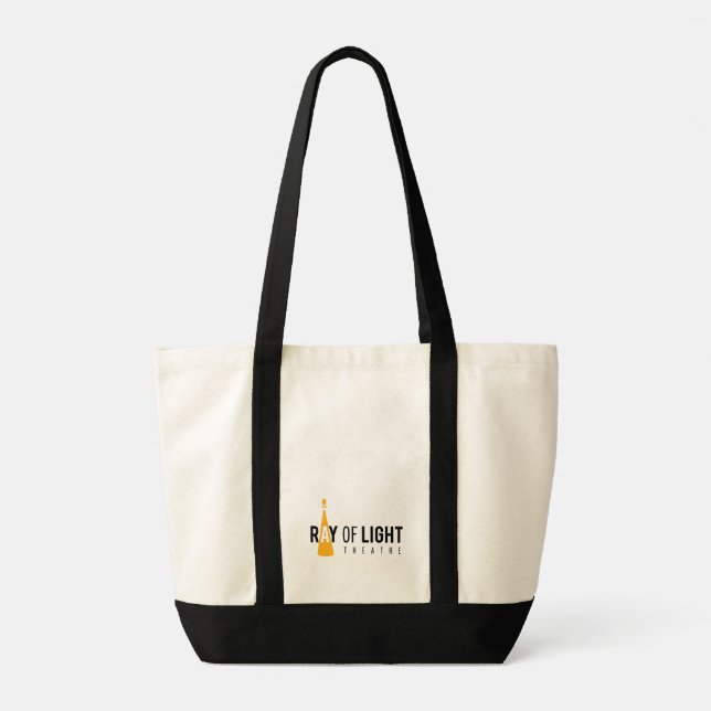 Bolso De Tela TOTE no tan básico de ROLT (Reverso)