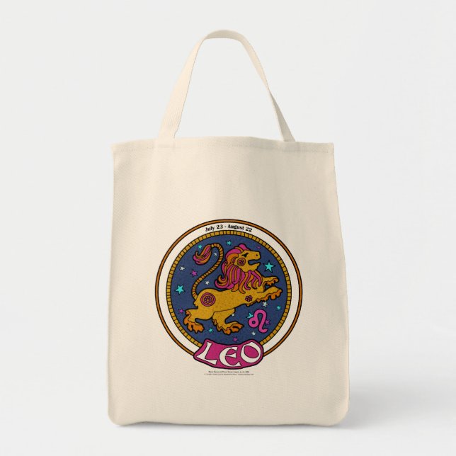Bolso De Tela TOTE NP Leo Grocery (Frente)