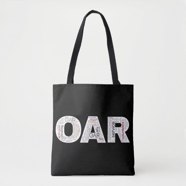 Bolso De Tela Tote OAR (Anverso)