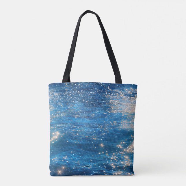 Bolso De Tela Tote oceánico (Reverso)