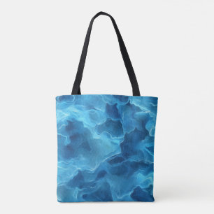 Bolso De Tela Tote oceánico