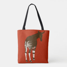 Bolso De Tela Tote Okapi