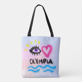 Bolso De Tela Tote Olimpia Olympia