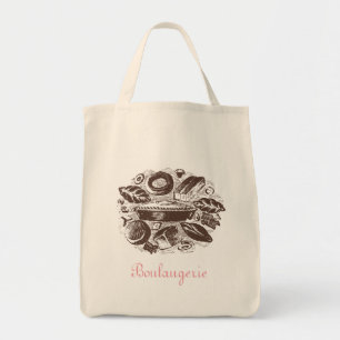 Bolso De Tela Tote Orgánico de Boulangerie